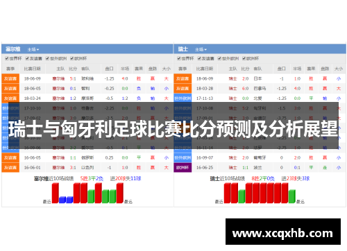 瑞士与匈牙利足球比赛比分预测及分析展望
