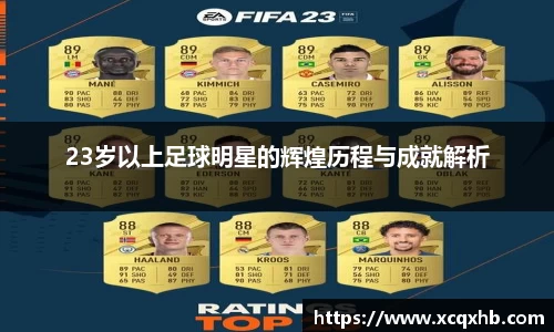 23岁以上足球明星的辉煌历程与成就解析